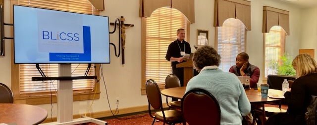 Fr. Nate Presenting at BLiCSS