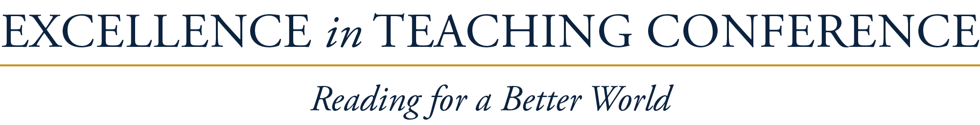 Excellence in Teaching Conference wordmark 2023