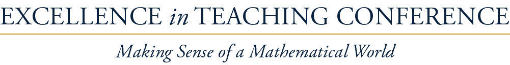 Excellence in Teaching Conference wordmark