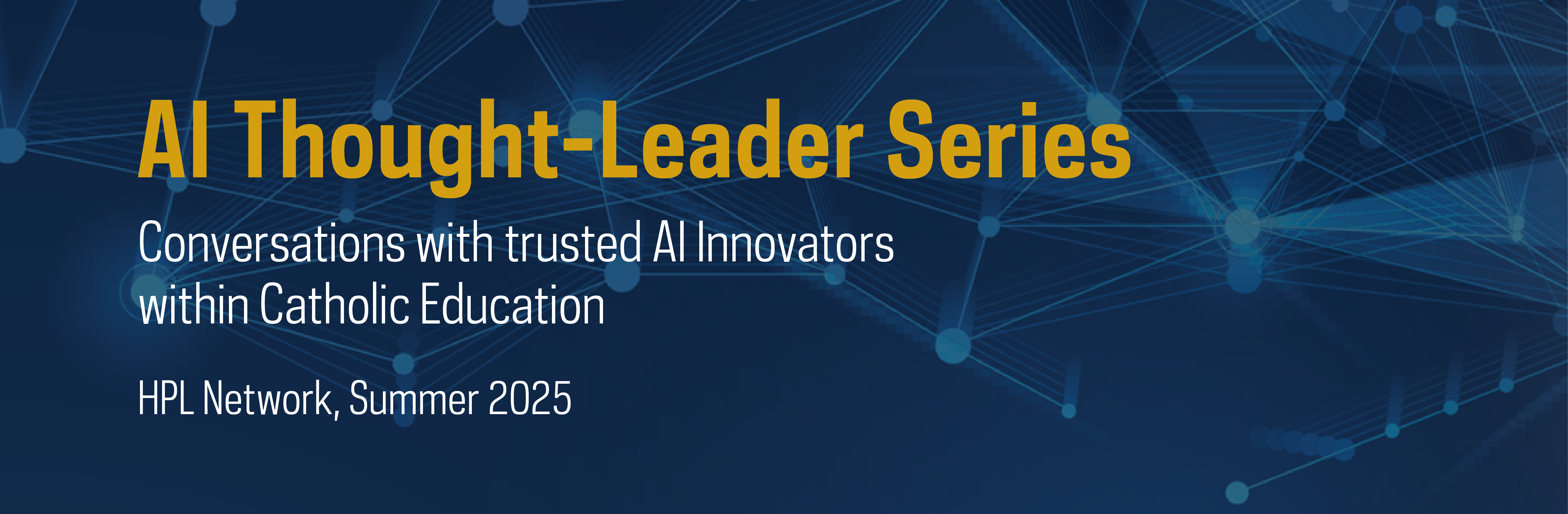 AI Thought Series Header
