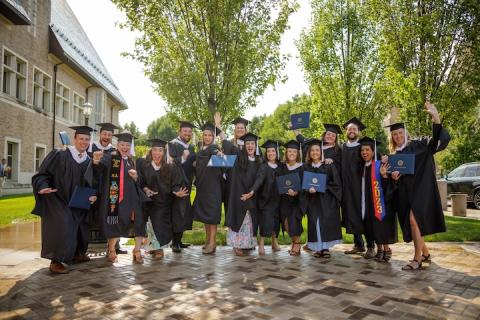 Remick Leaders after commencement