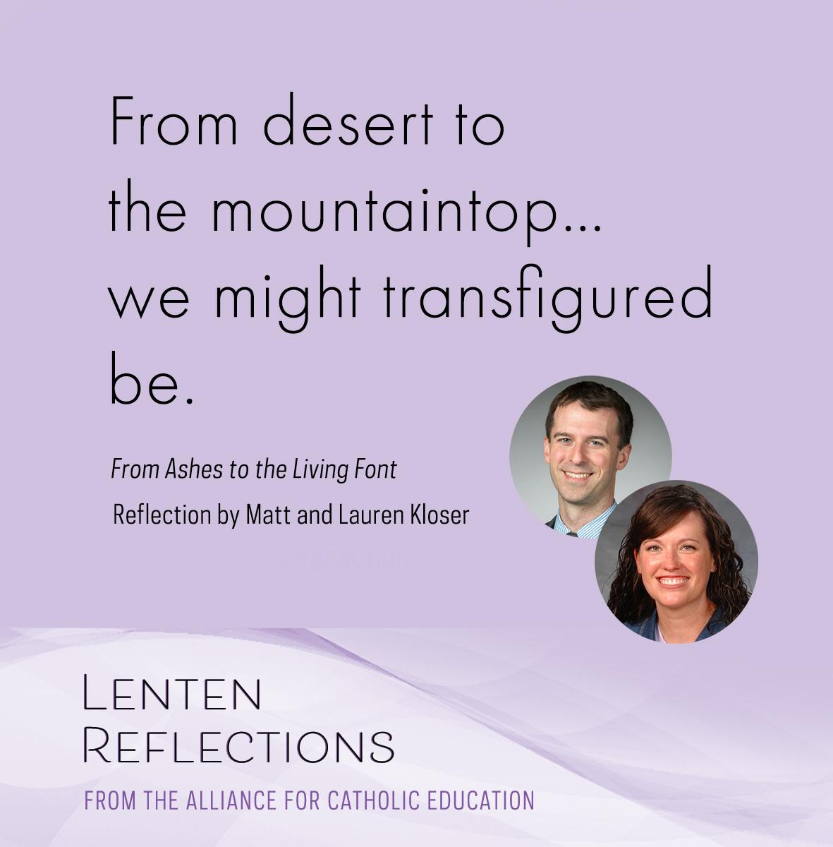 ACE Lenten Reflections