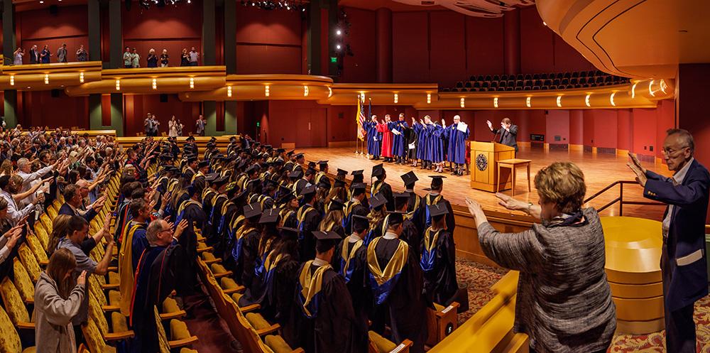 2023 Commencement in the Leighton Concert Hall