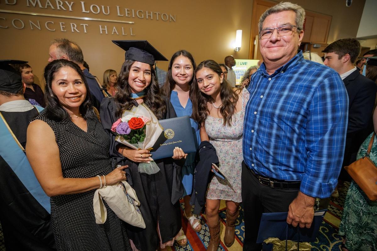 ACE 29's Ana Rojas and her family